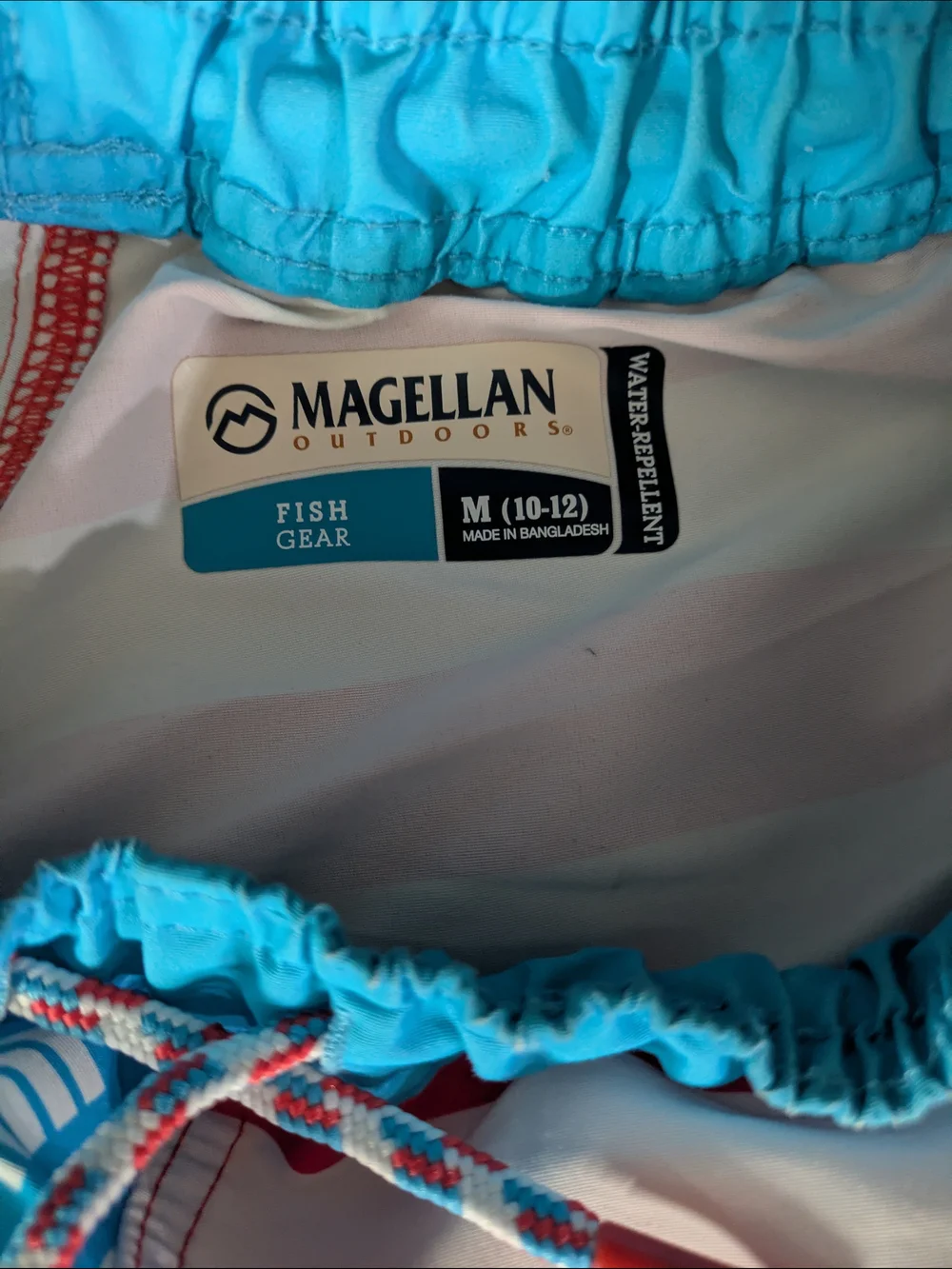 Magellan Outdoors pattern stripes elastic